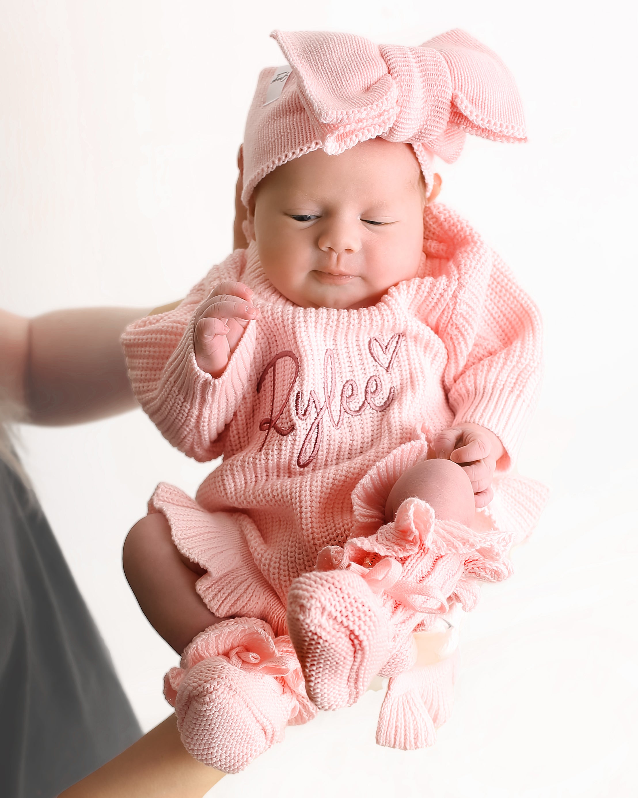 Frilly Romper & Booties