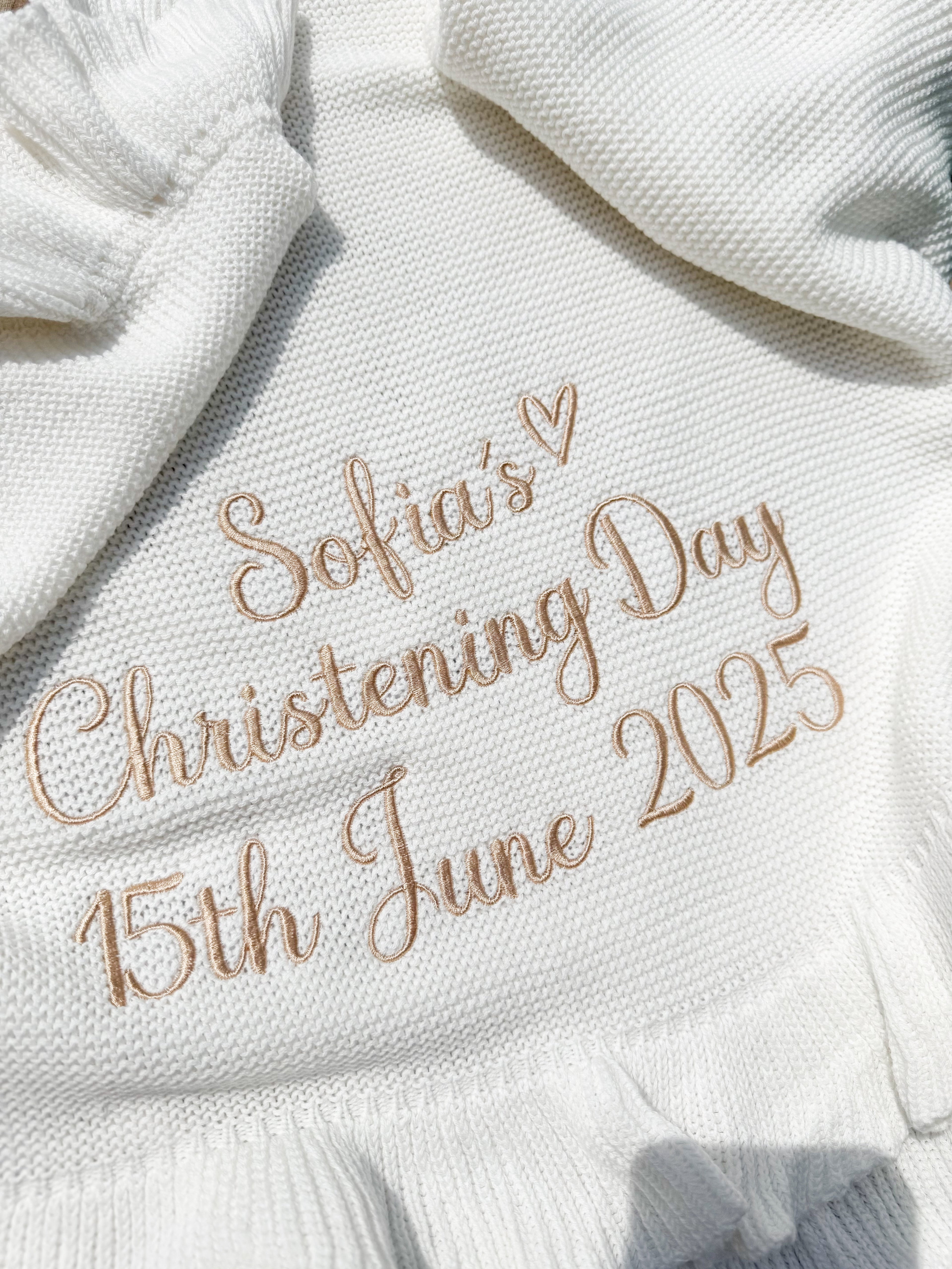 Christening Blankets