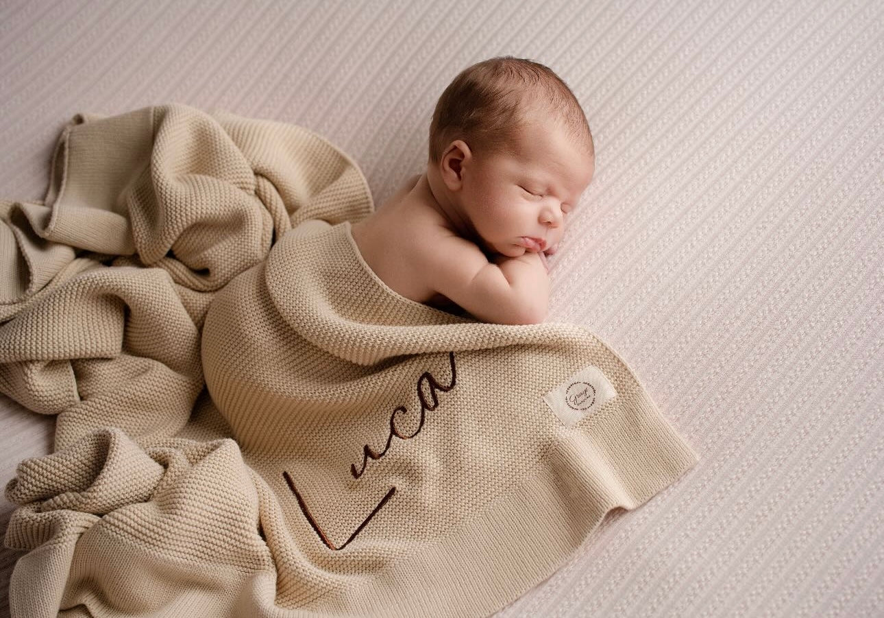 Personalised Knit Blanket Collection