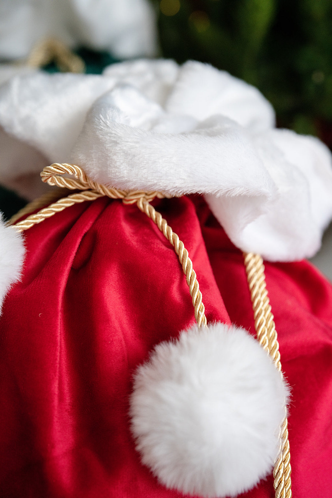 Red - Luxury Santa Sack