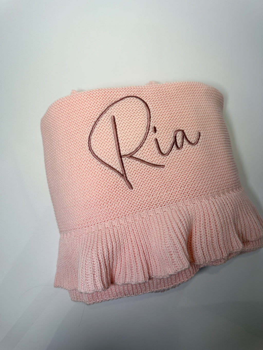 Ballet | Frill Knit Blanket