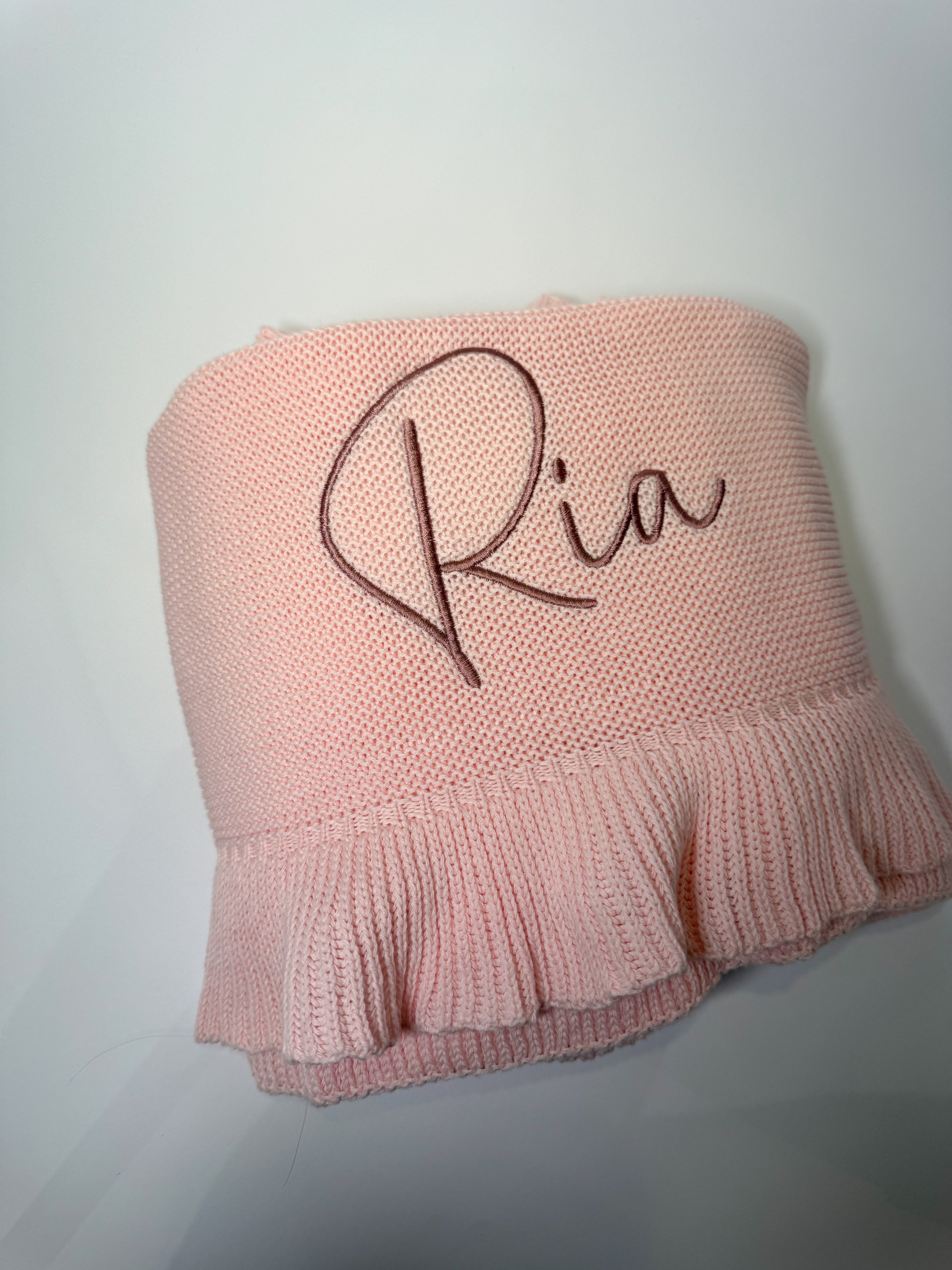 Ballet | Frill Knit Blanket