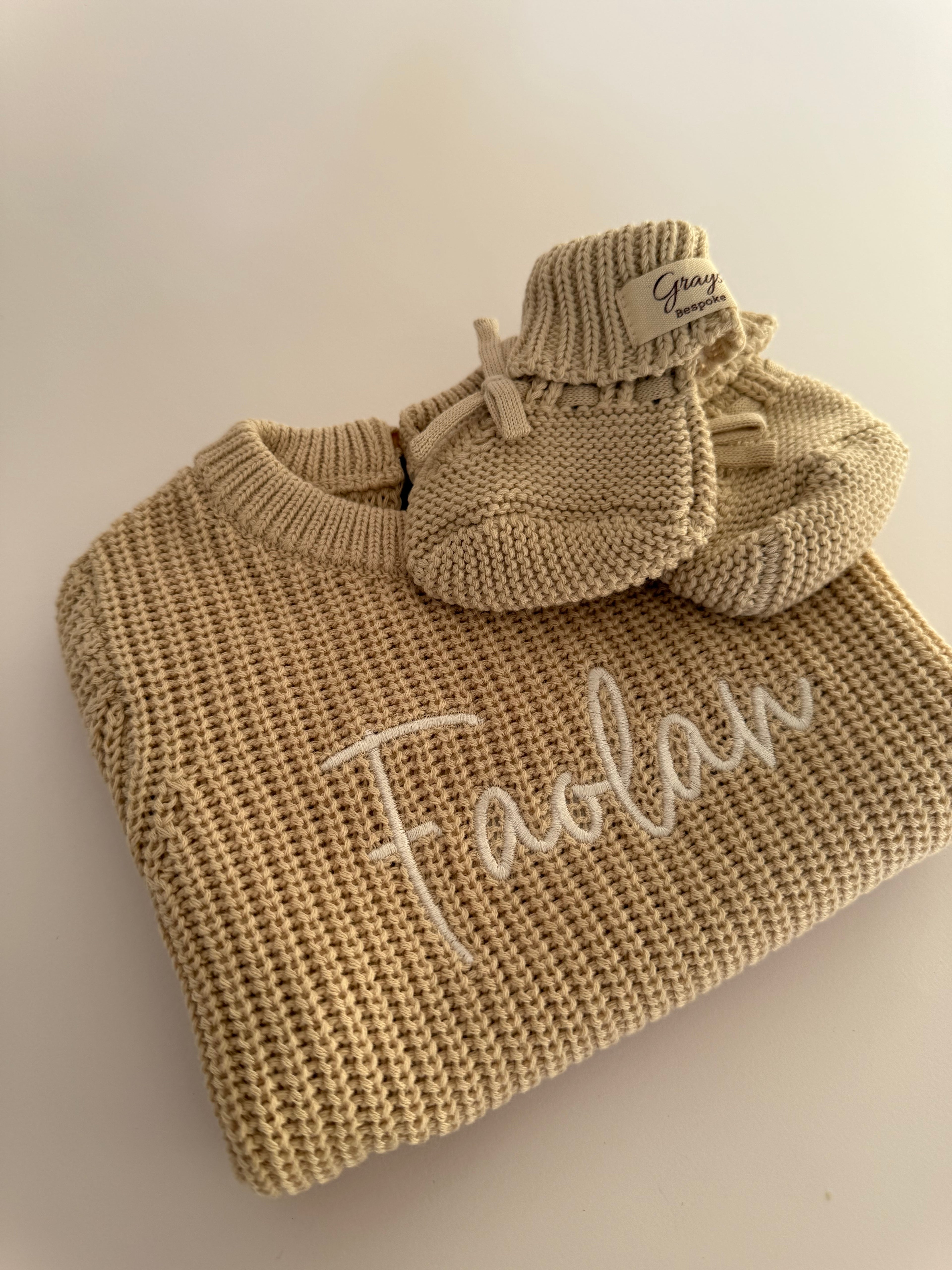Sandi | Plain Romper & Booties