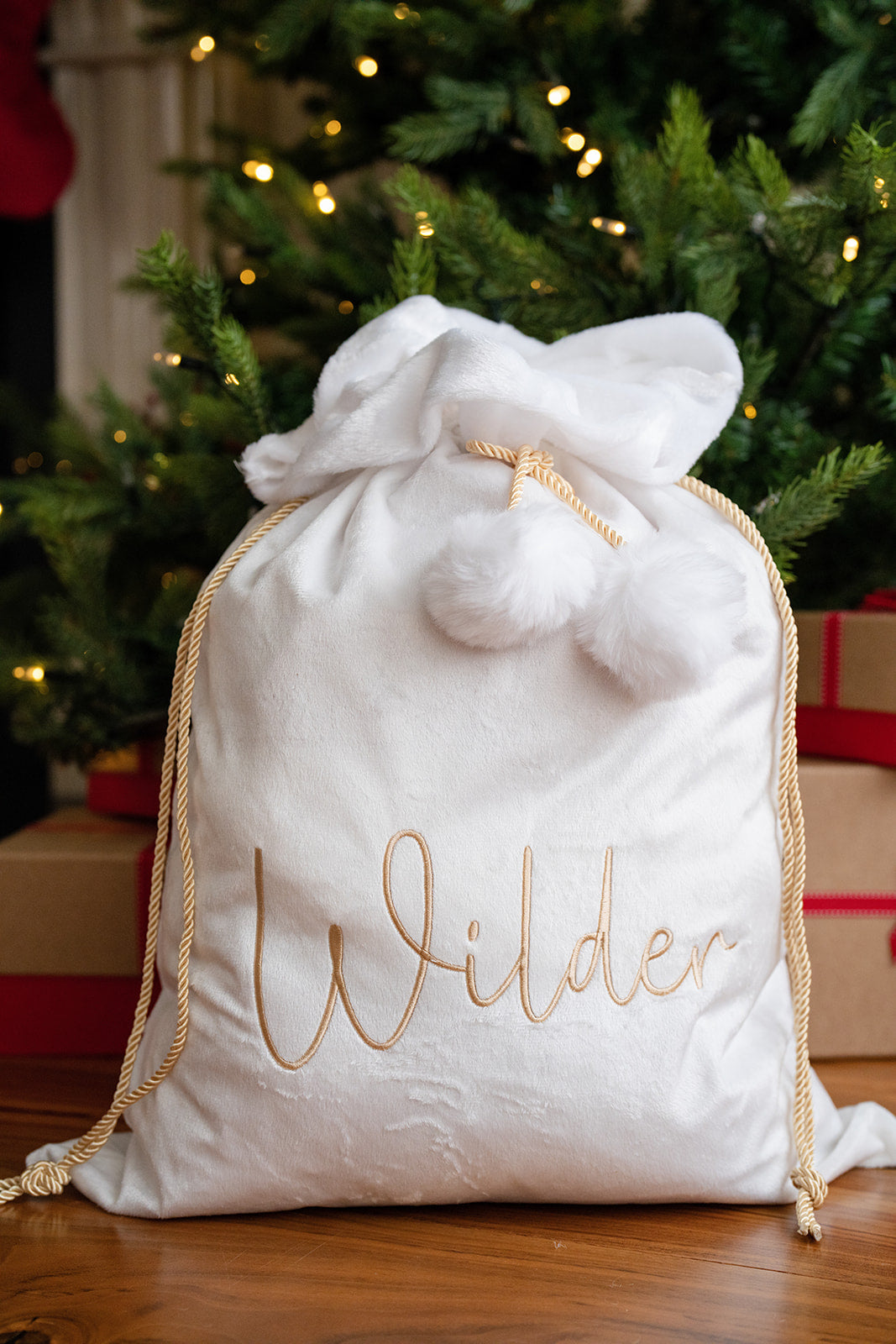 Ivory - Luxury Santa Sack