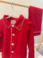 Red Plain BoysStyle