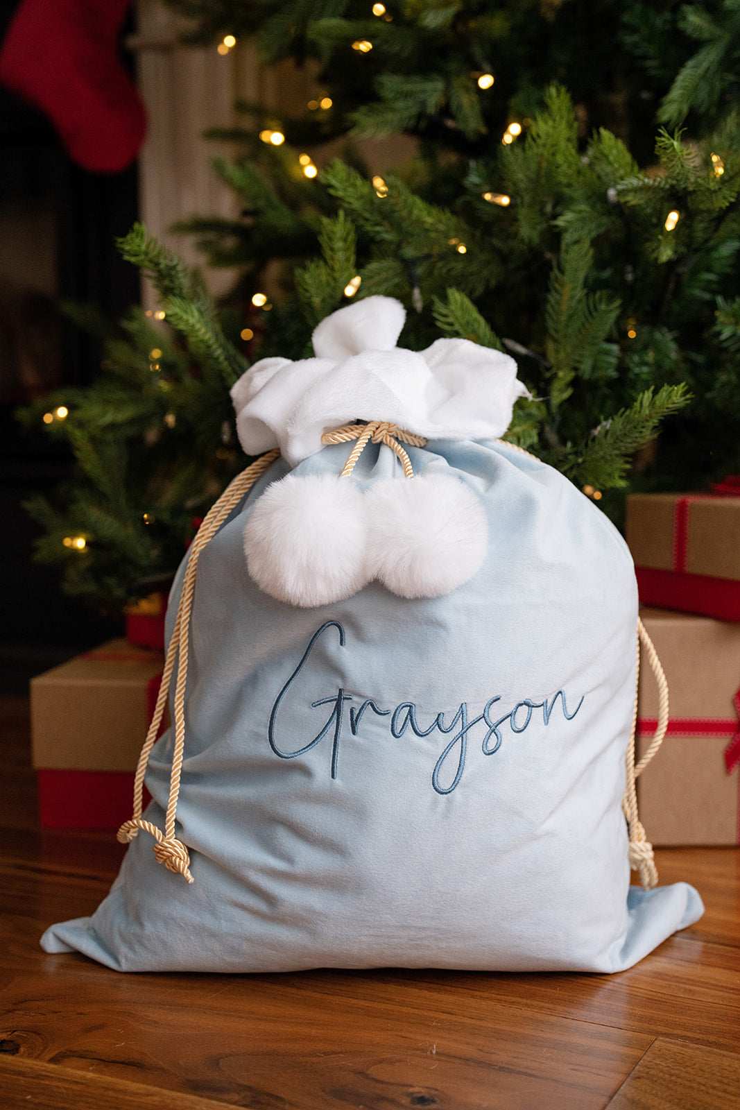Blue - Luxury Santa Sack