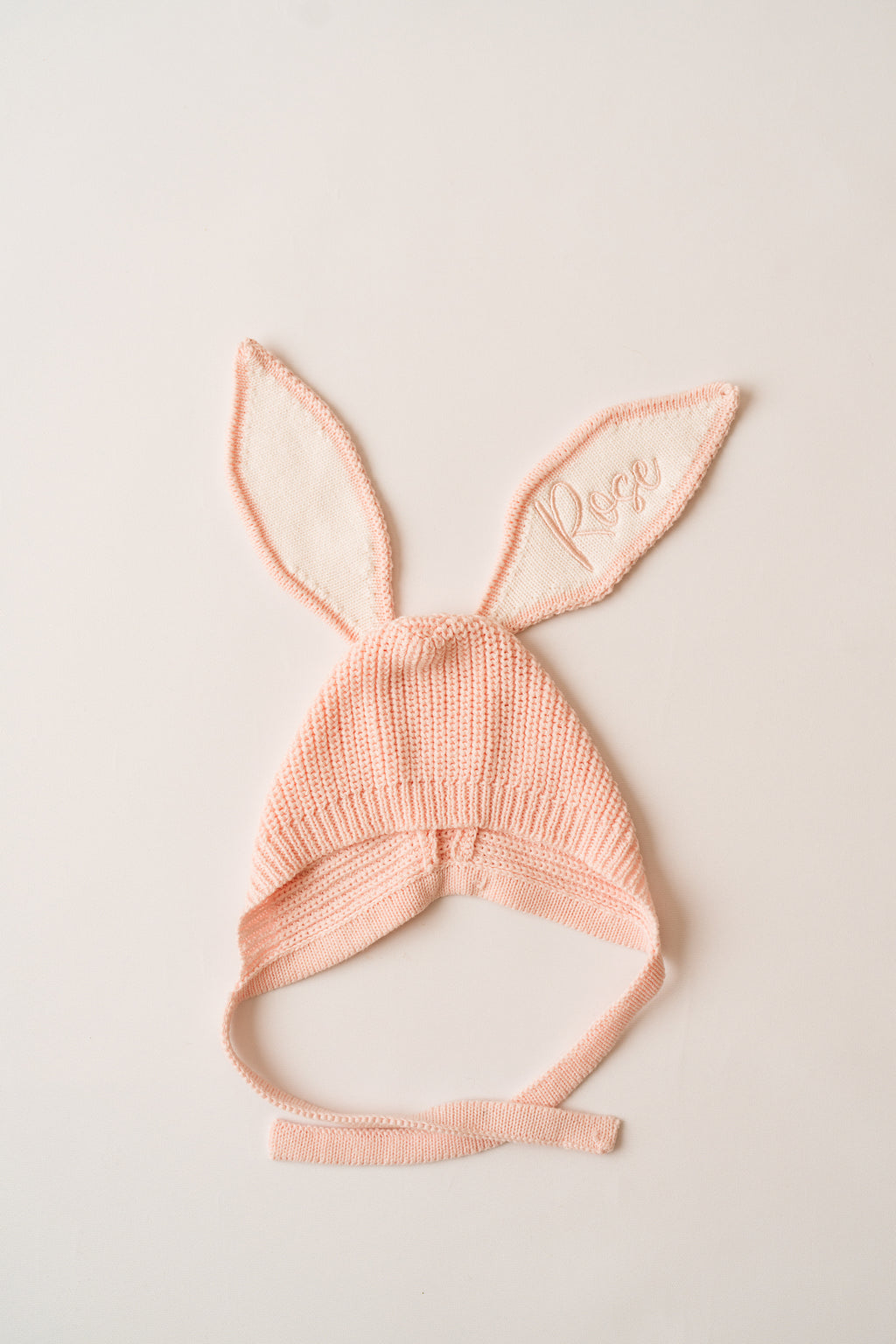 Cotton Knit Bunny Bonnets