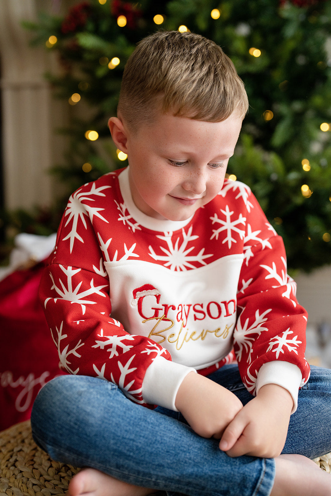 Snowflake Christmas Jumper