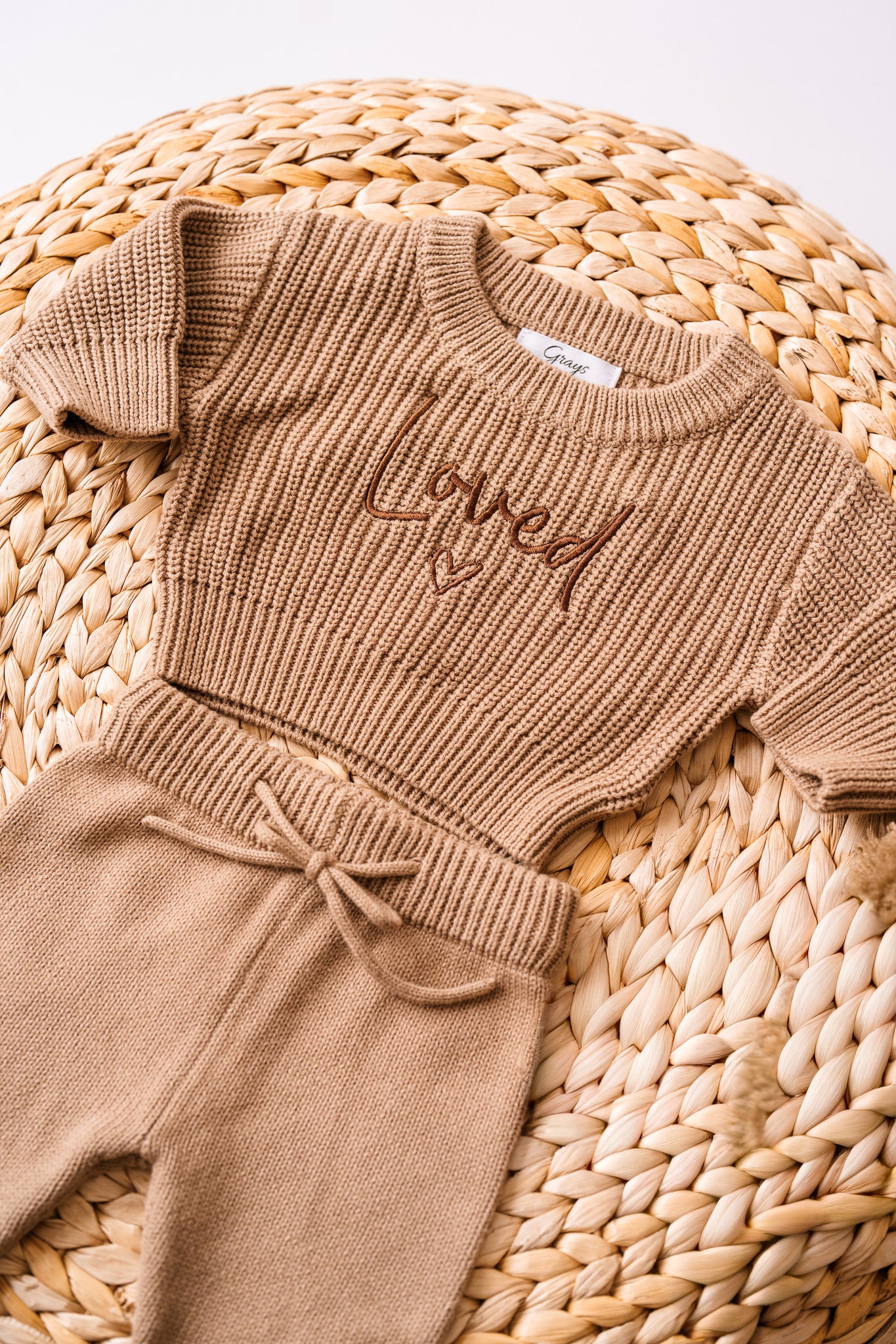 Easter Knit Jumper & Pants Set