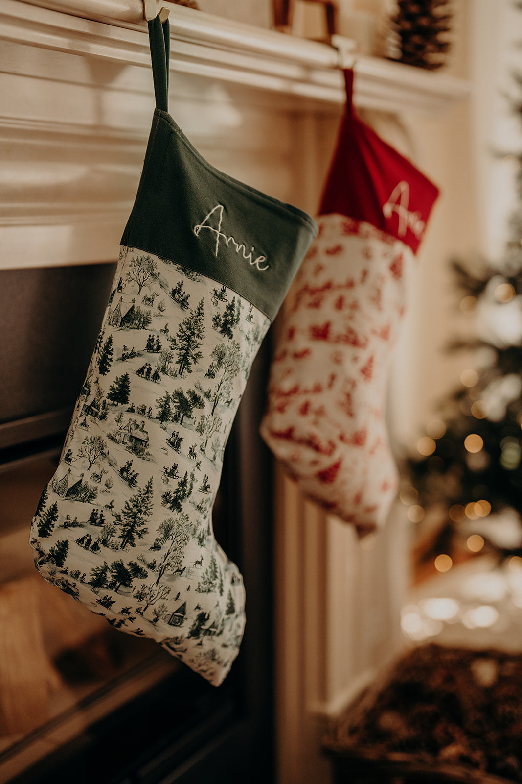 Christmas Forest Personalised Stocking- €24.95 | Secure today with a €10 deposit | €14.95 due in October