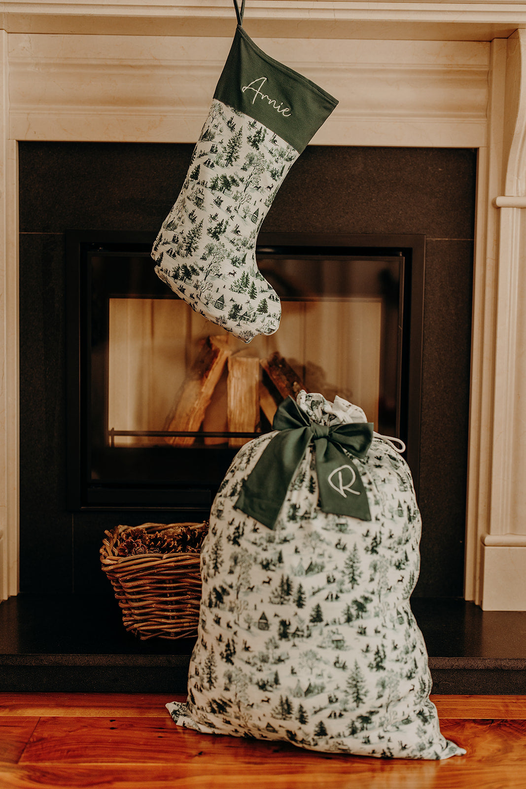 Christmas Forest Personalised Stocking- €24.95 | Secure today with a €10 deposit | €14.95 due in October