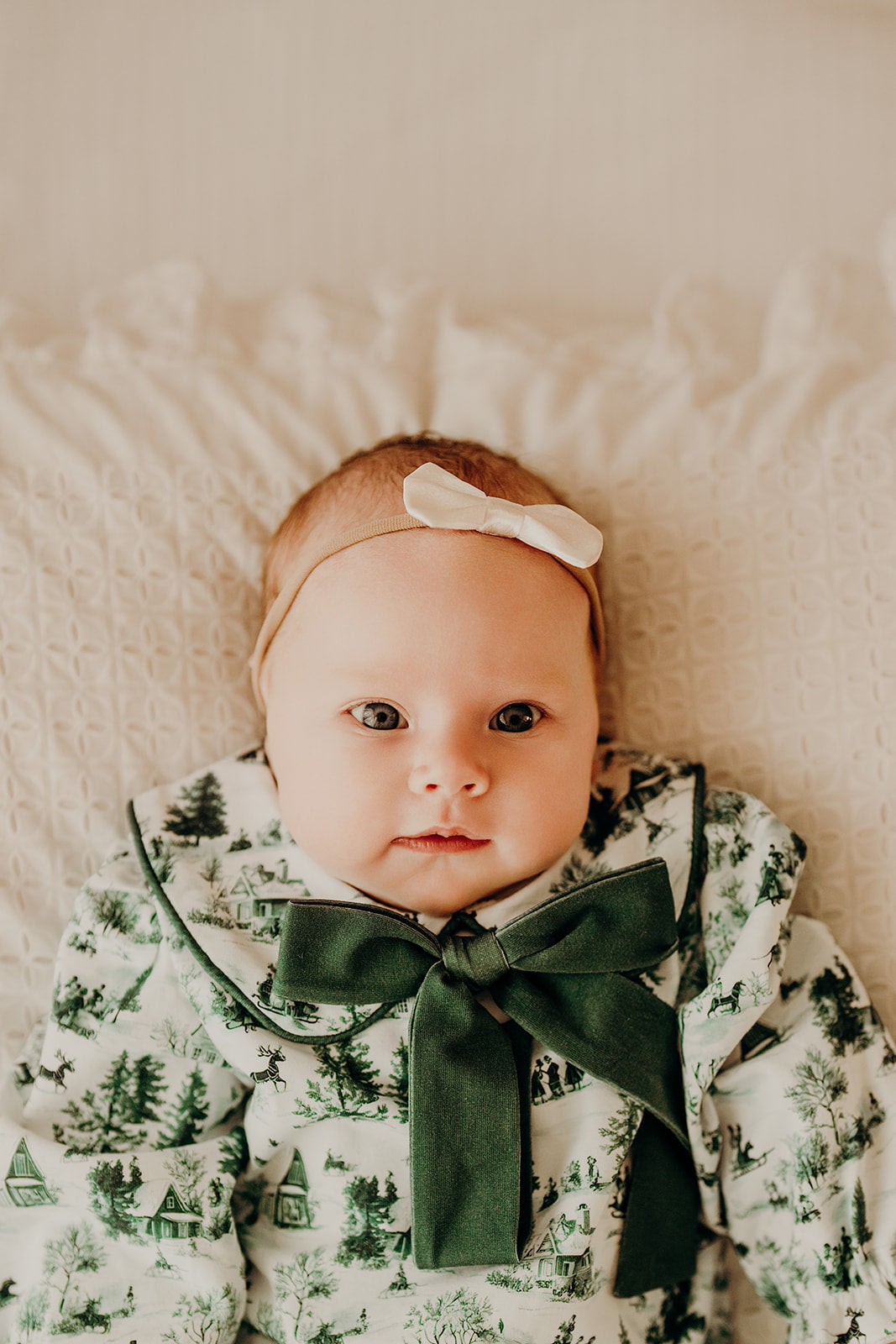 Girls Baby Romper - Christmas Forest - Deposit €39.95 - Secure today with a €20 deposit | €19.95 due in October