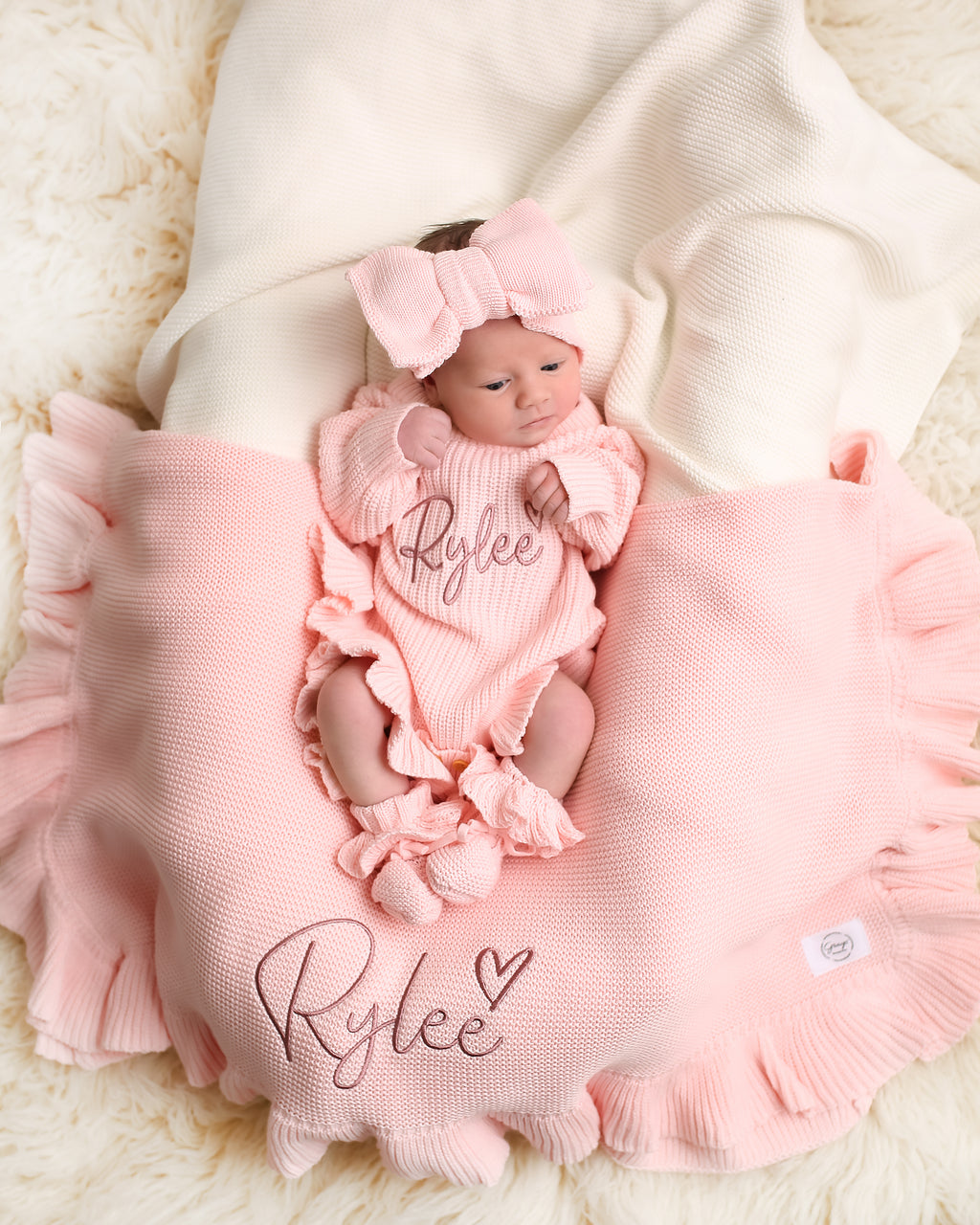 Ballet | Frill Knit Blanket