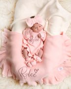 Ballet | Frill Knit Blanket