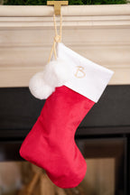 Red  - Santa Hanging Sock
