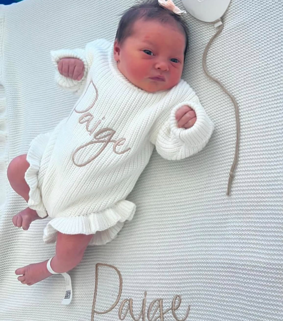 Blanket with Romper & Bootie Set Bundle