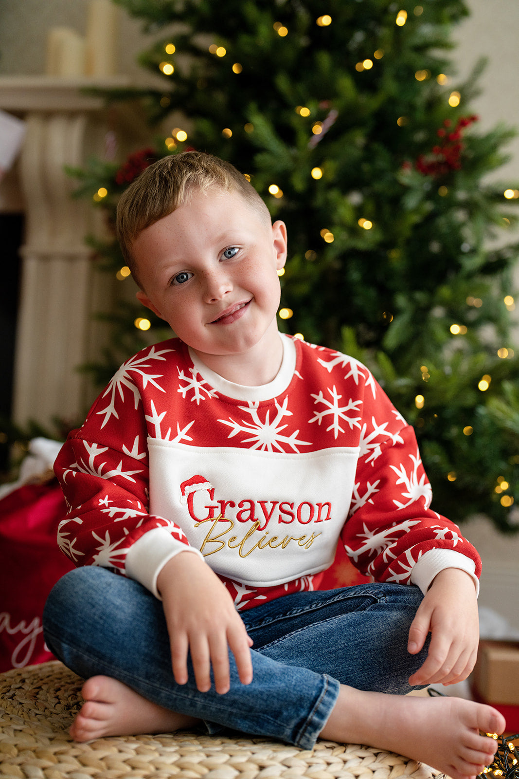 Snowflake Christmas Jumper