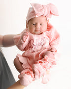 Ballet | Frilly Romper & Booties Set