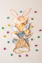 Cotton Knit Bunny Bonnets
