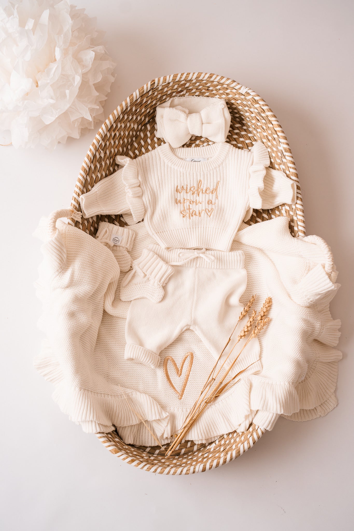 Cloud Frill Jumper & Pants Set