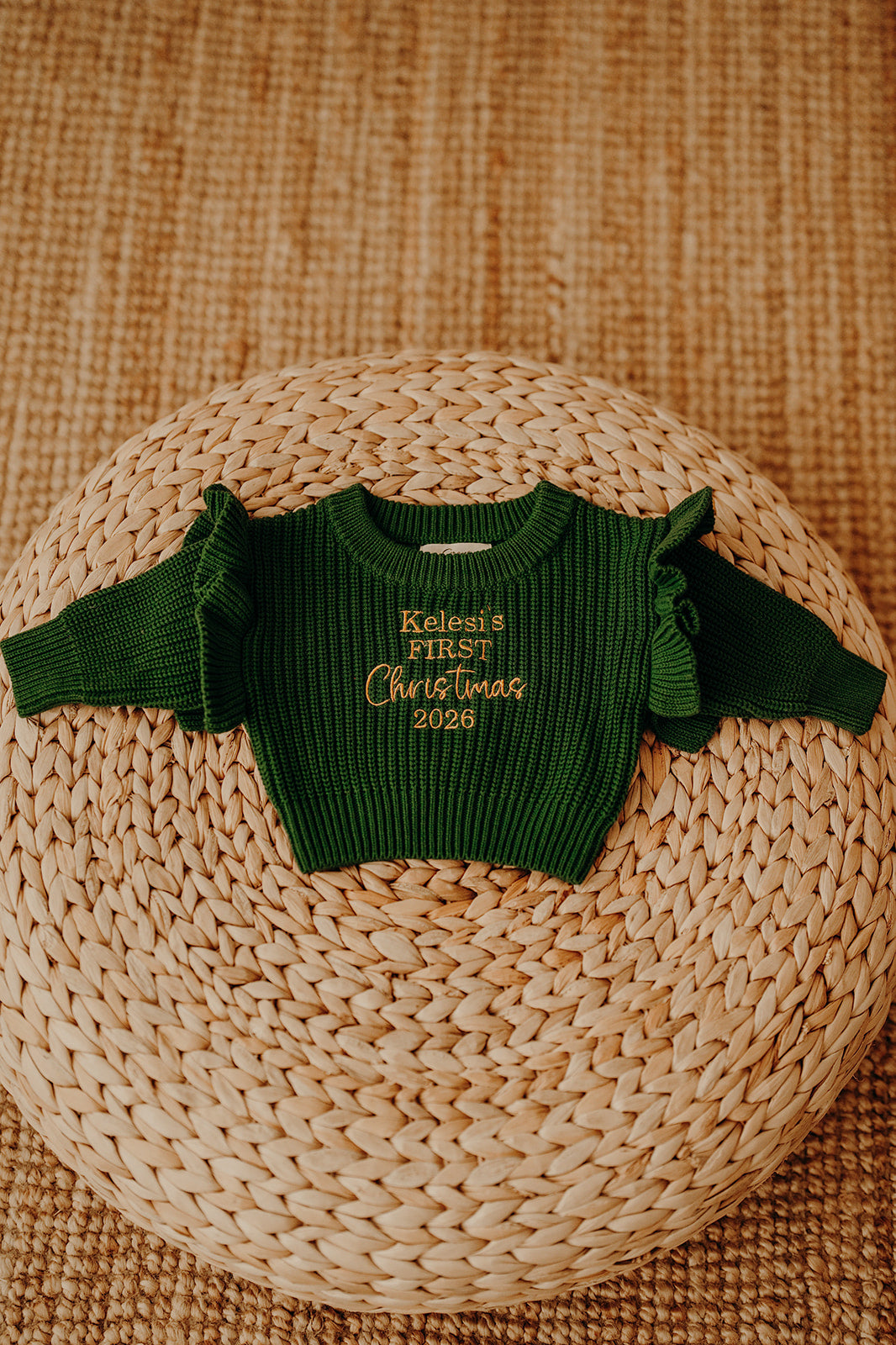 Emerald Green | Frilly Jumper