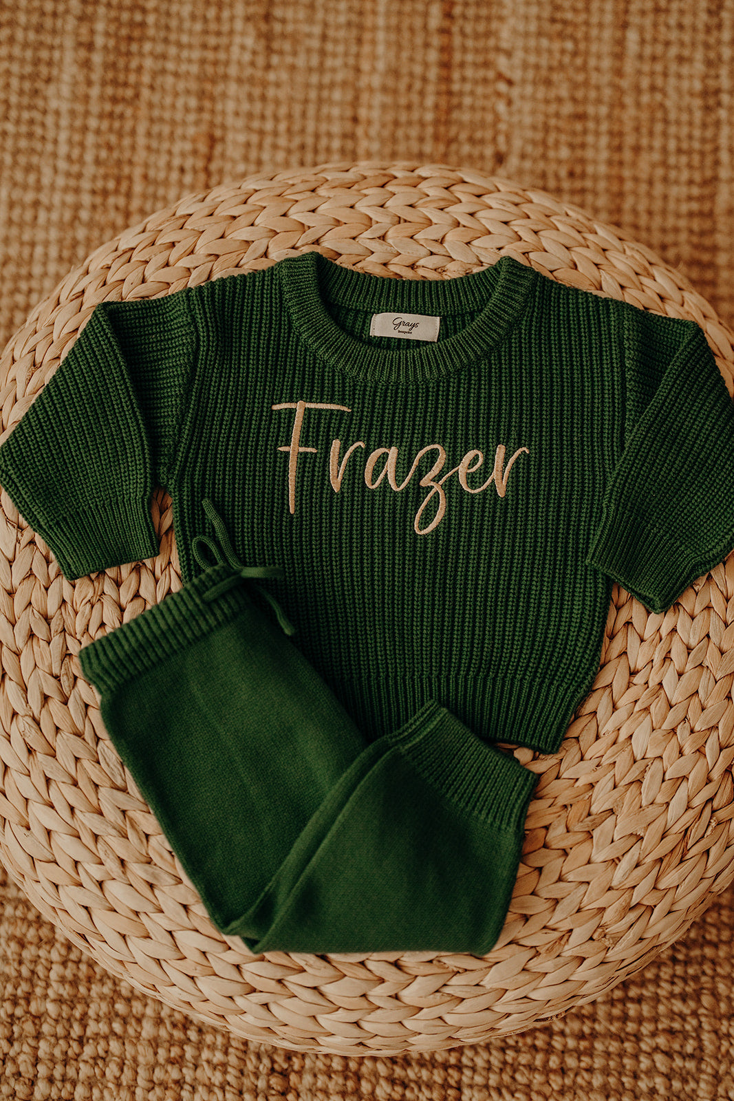 Emerald Green | Jumper & Pants Set