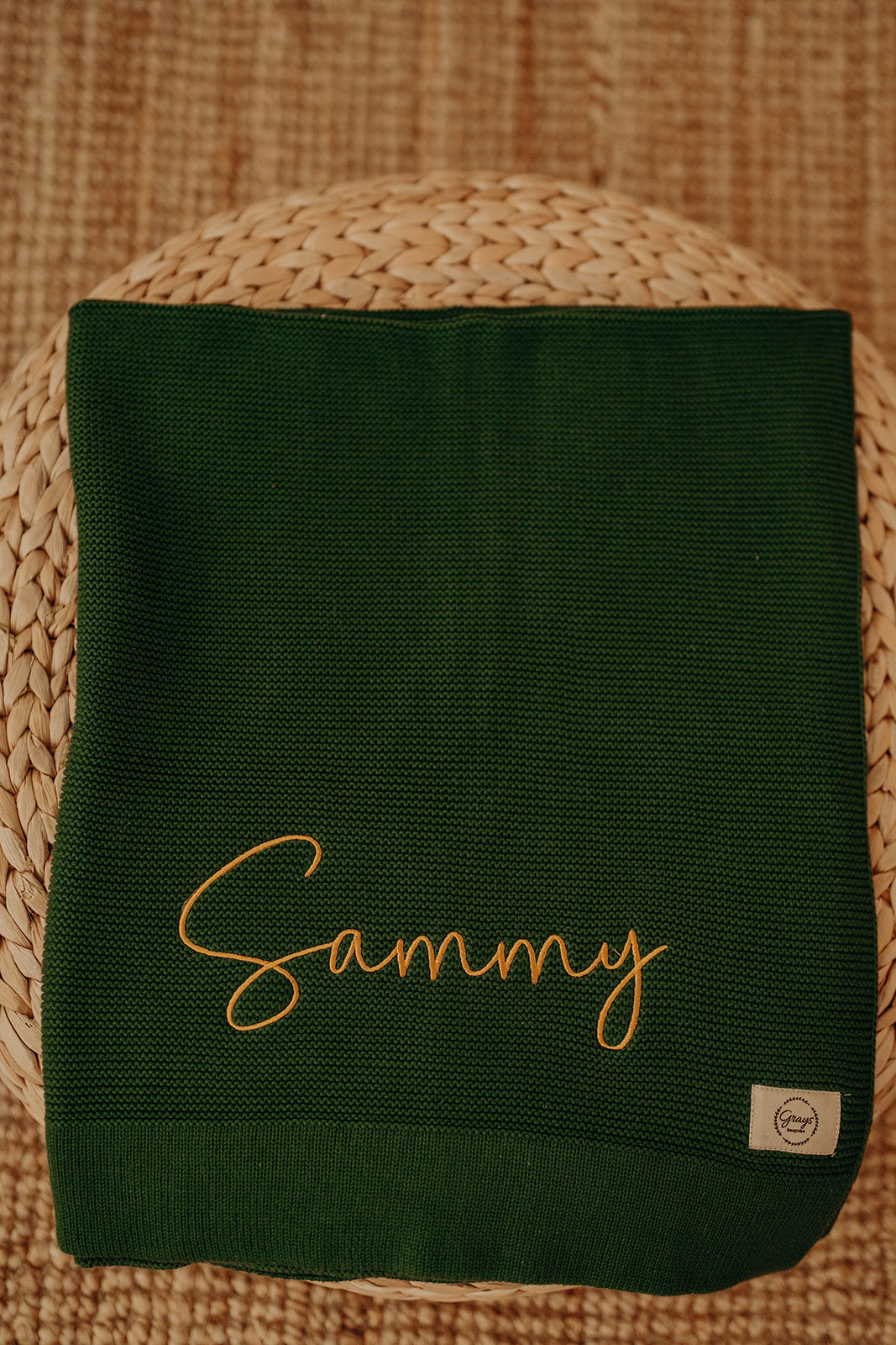 Emerald Green | Solid Blanket