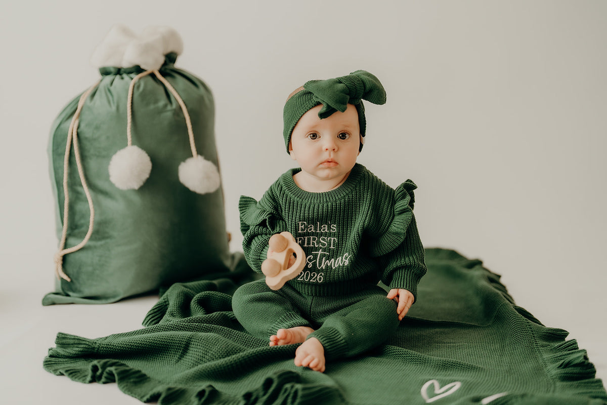 Emerald Green | Frilly Jumper