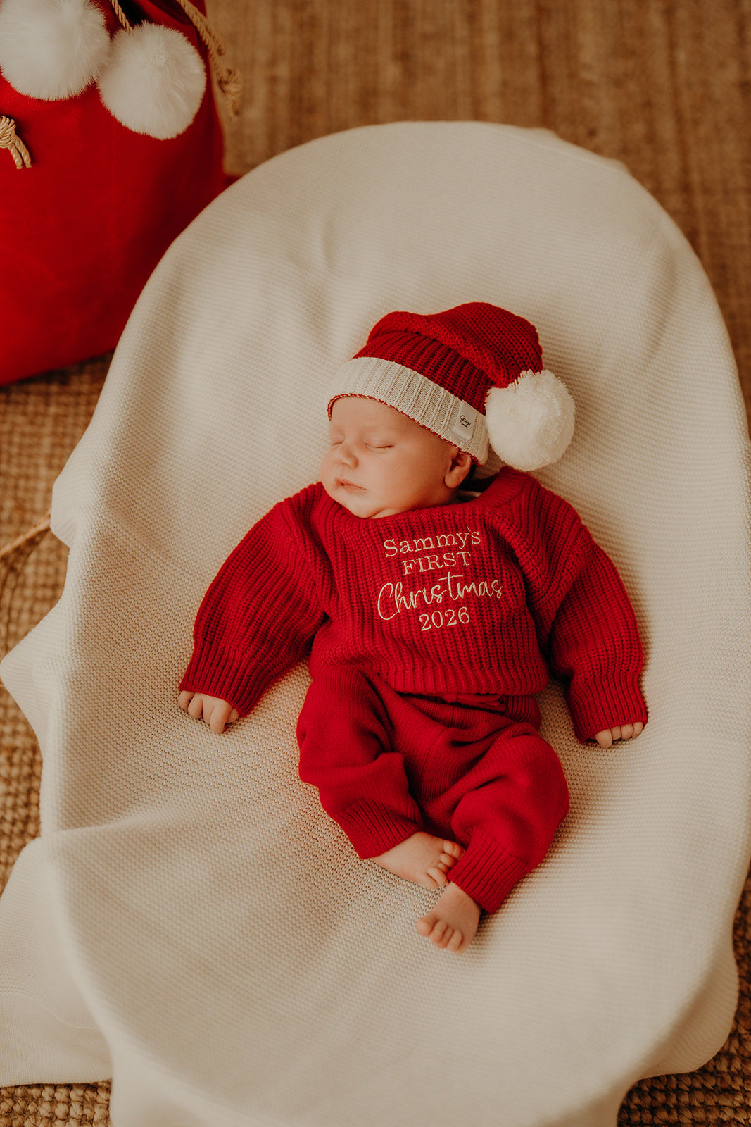 Poppy Red | Jumper & Pants Set
