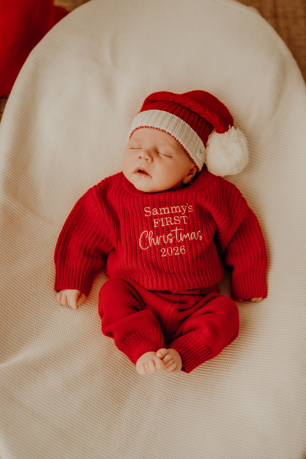 Poppy Red | Jumper & Pants Set