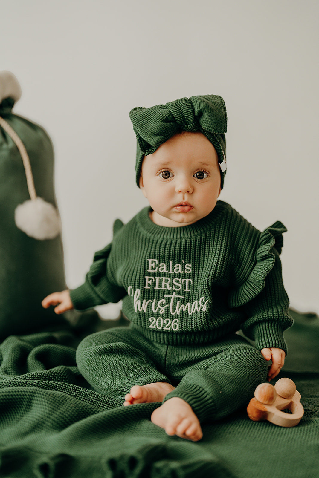 Emerald Green | Frilly Jumper