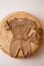 Mocha Jumper & Pants Set