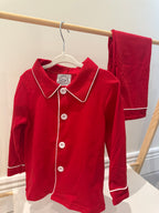 Red Plain BoysStyle
