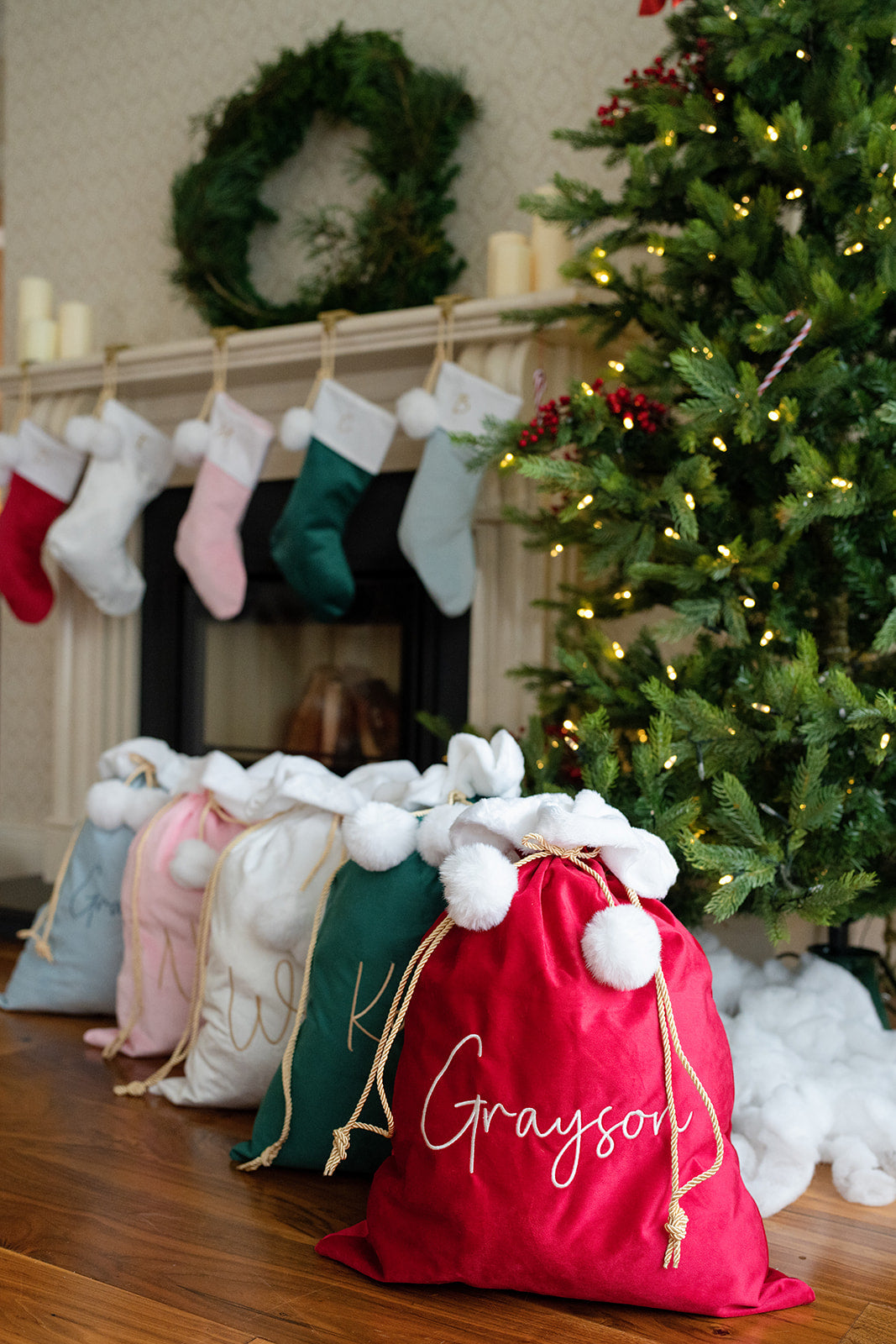 Blue - Luxury Santa Sack