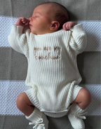 Cloud | Plain Romper & Booties