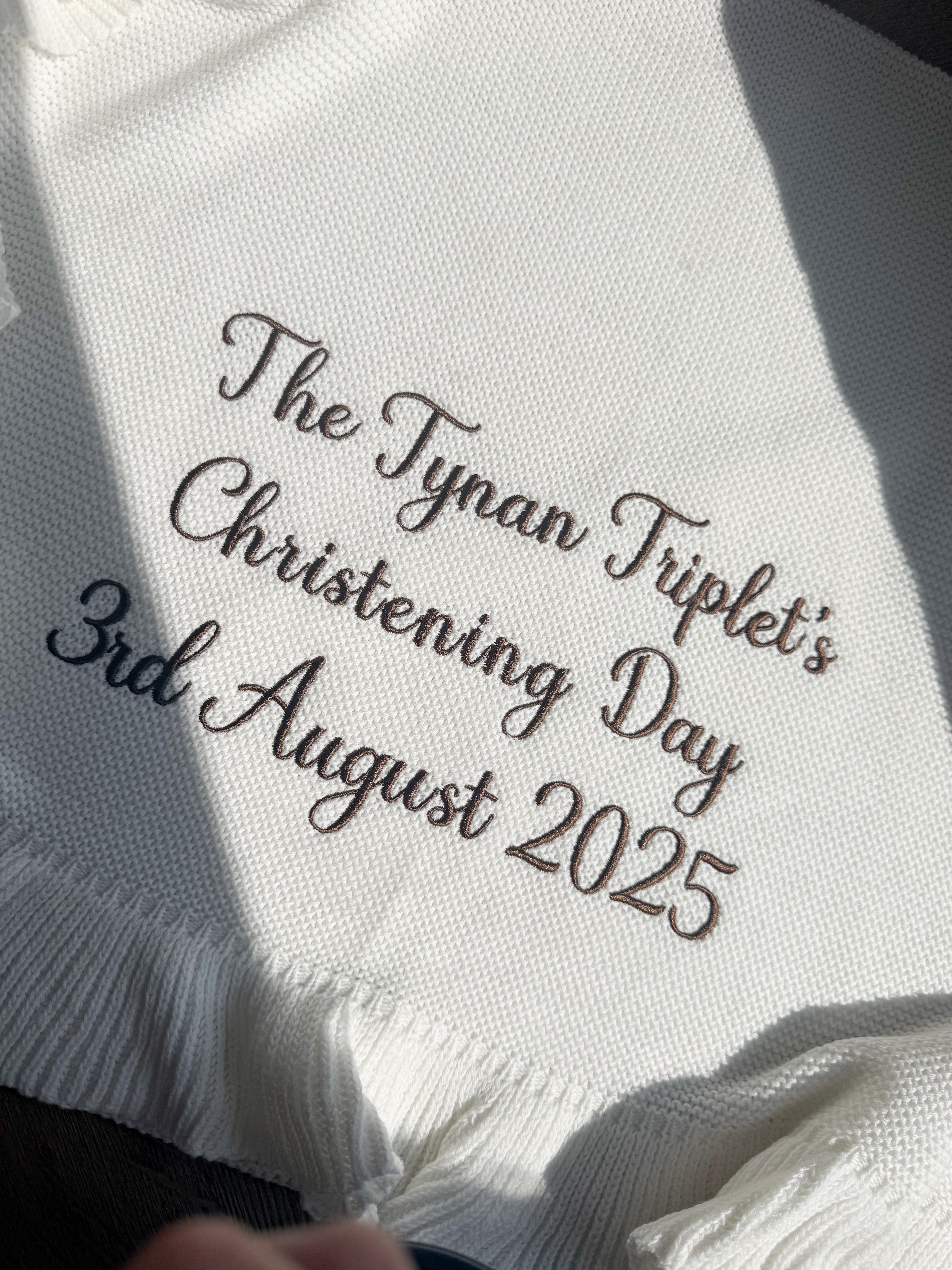 Christening Blankets