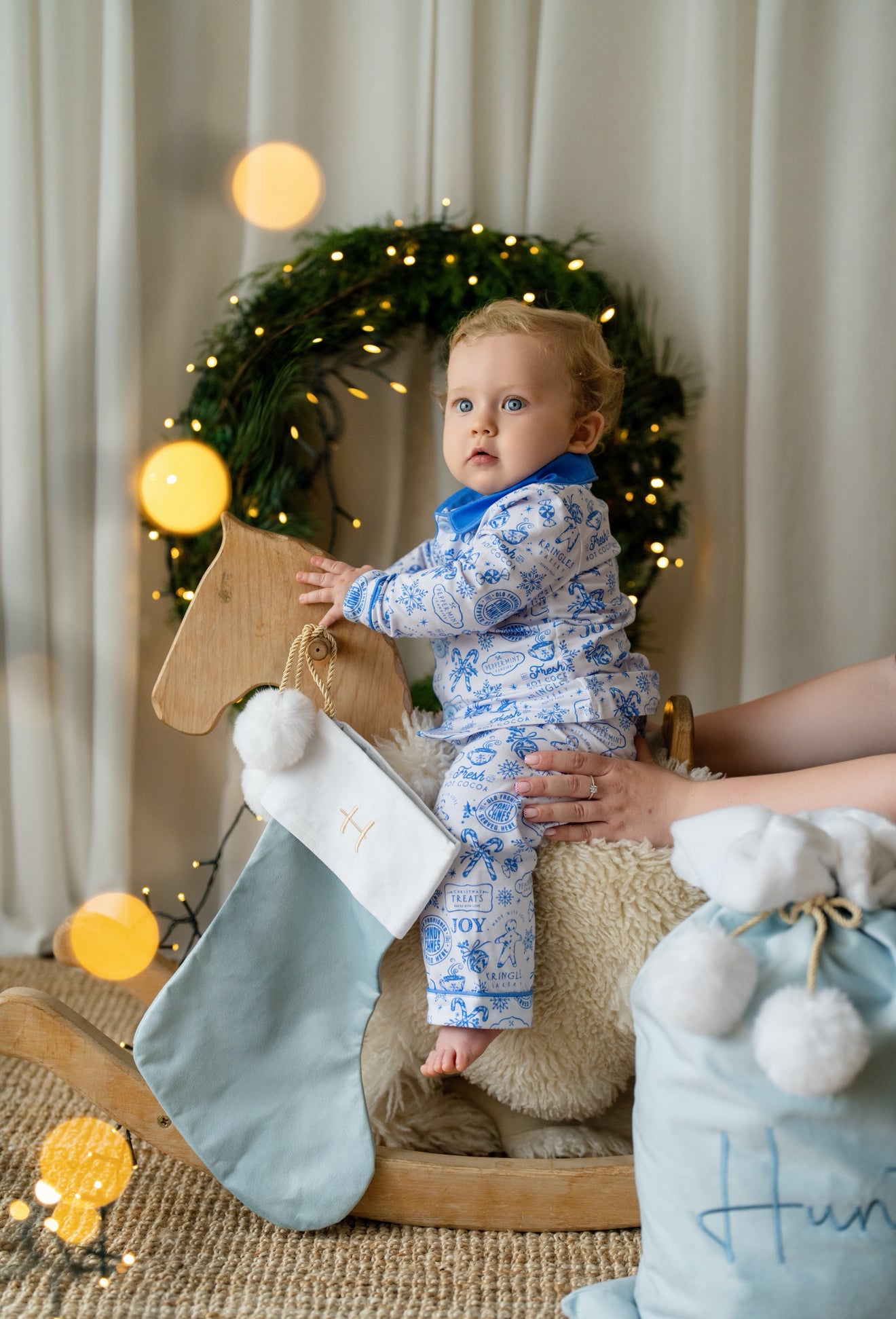 Blue Candy & Gingerbread Boys Style