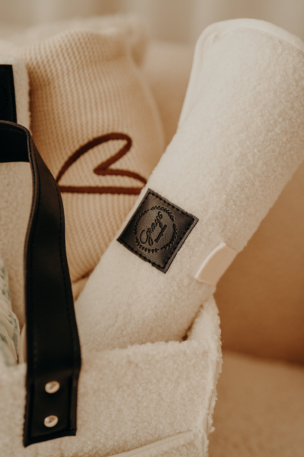 Luxury Teddy Nappy Caddy Set