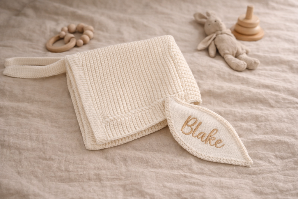 Cotton Knit Bunny Bonnets