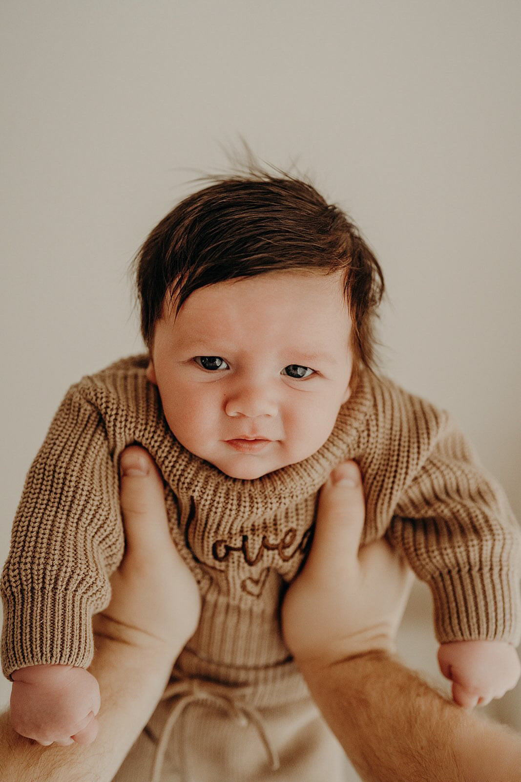 Mocha Jumper & Pants Set