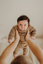 Mocha Jumper & Pants Set