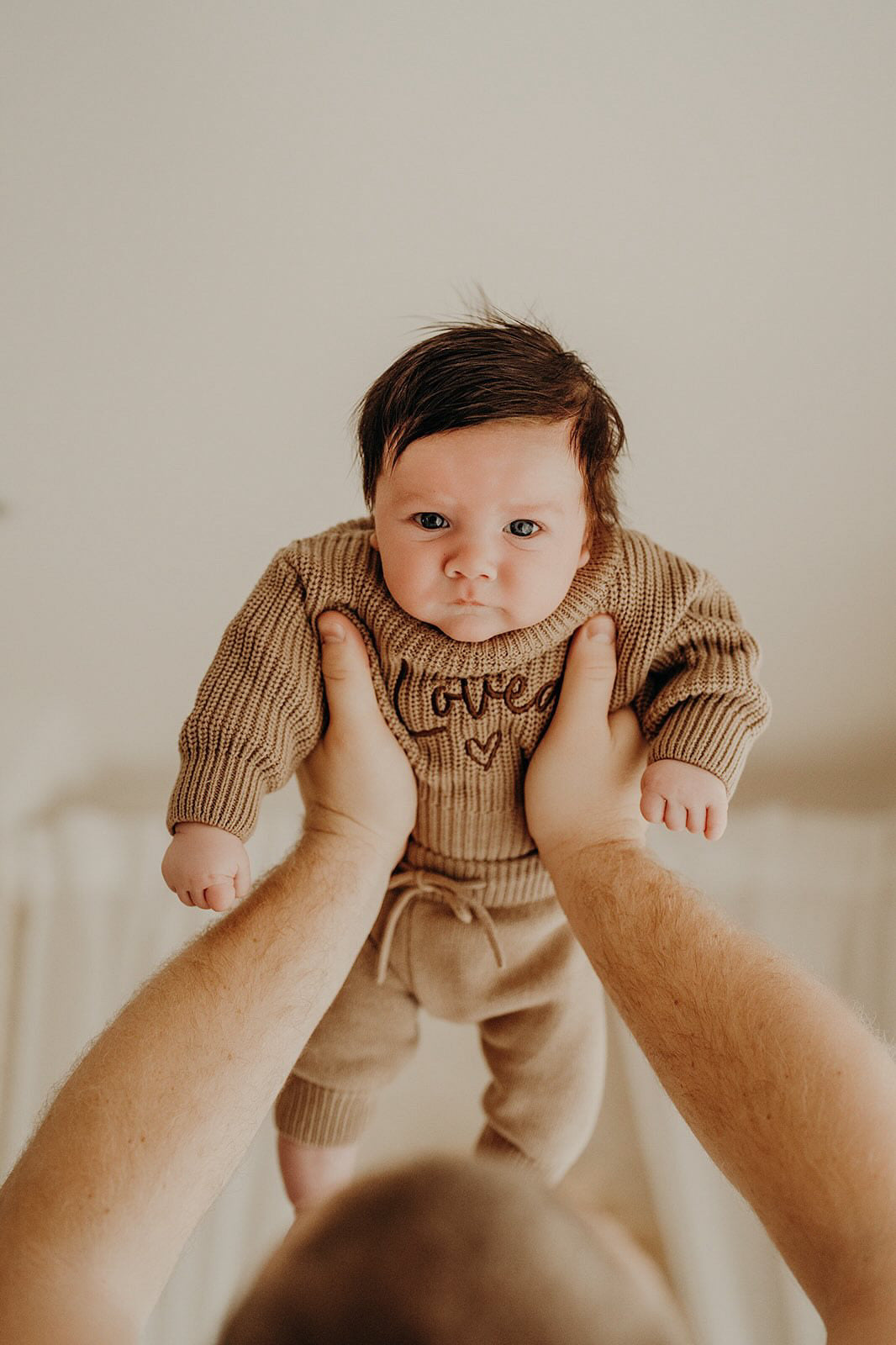 Mocha Jumper & Pants Set