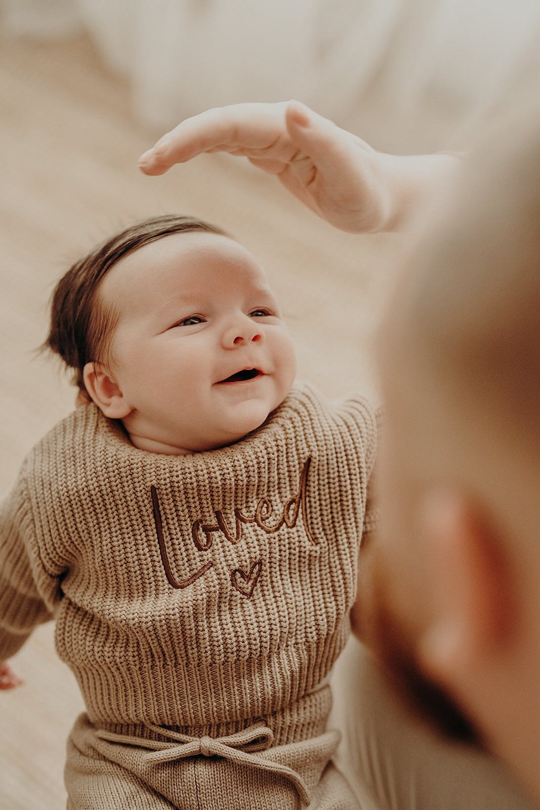 Mocha Jumper & Pants Set