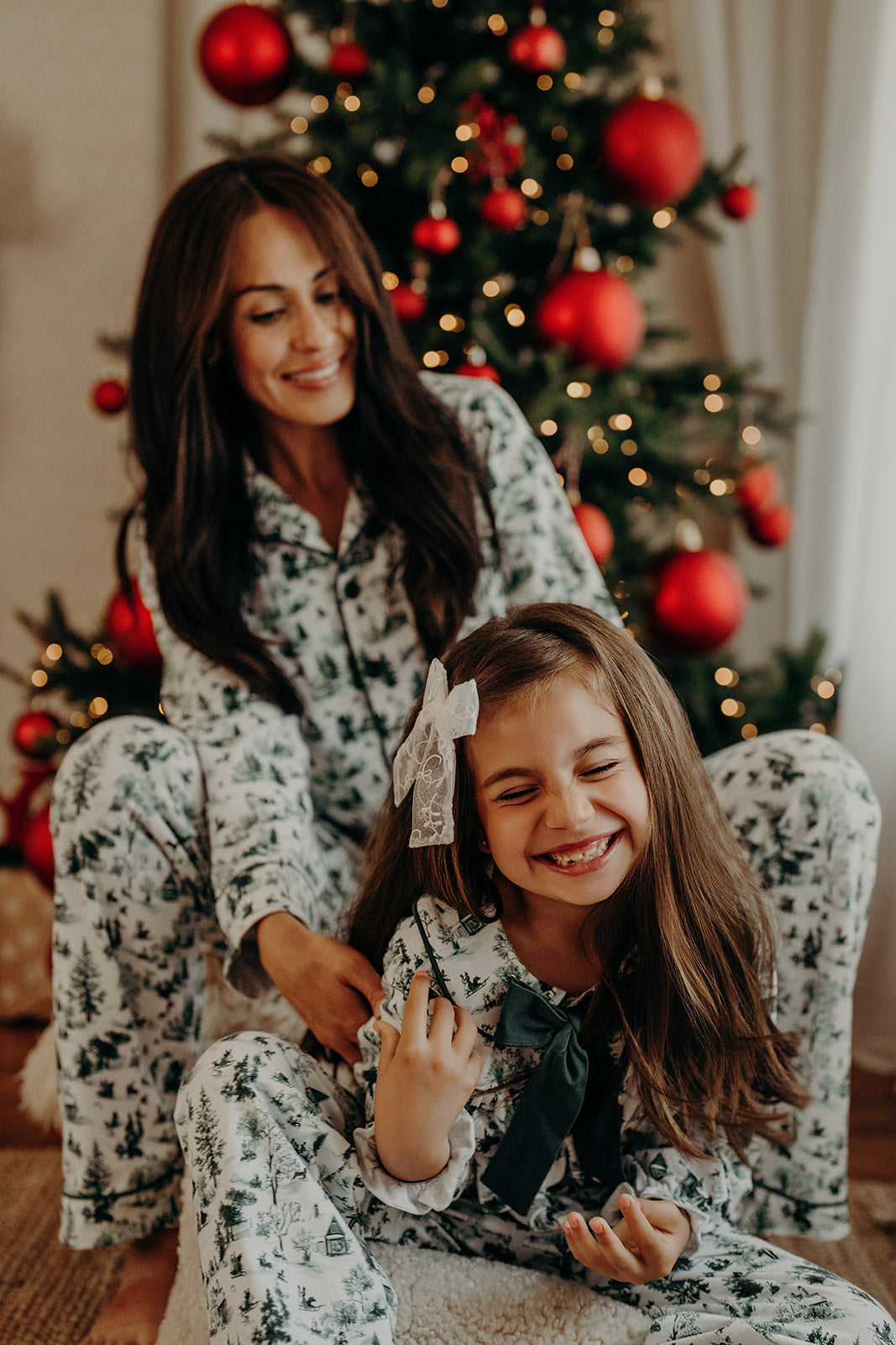 Girls Christmas PJs - Christmas Forest- €44.95 - Secure today with a €20 deposit - €24.95 due in October