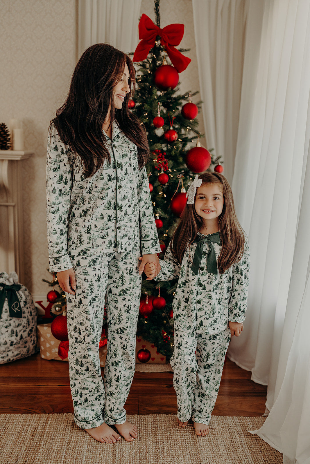 Girls Christmas PJs - Christmas Forest- €44.95 - Secure today with a €20 deposit - €24.95 due in October