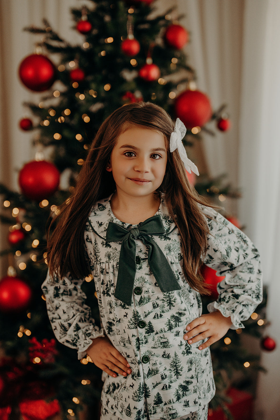 Girls Christmas PJs - Christmas Forest- €44.95 - Secure today with a €20 deposit - €24.95 due in October