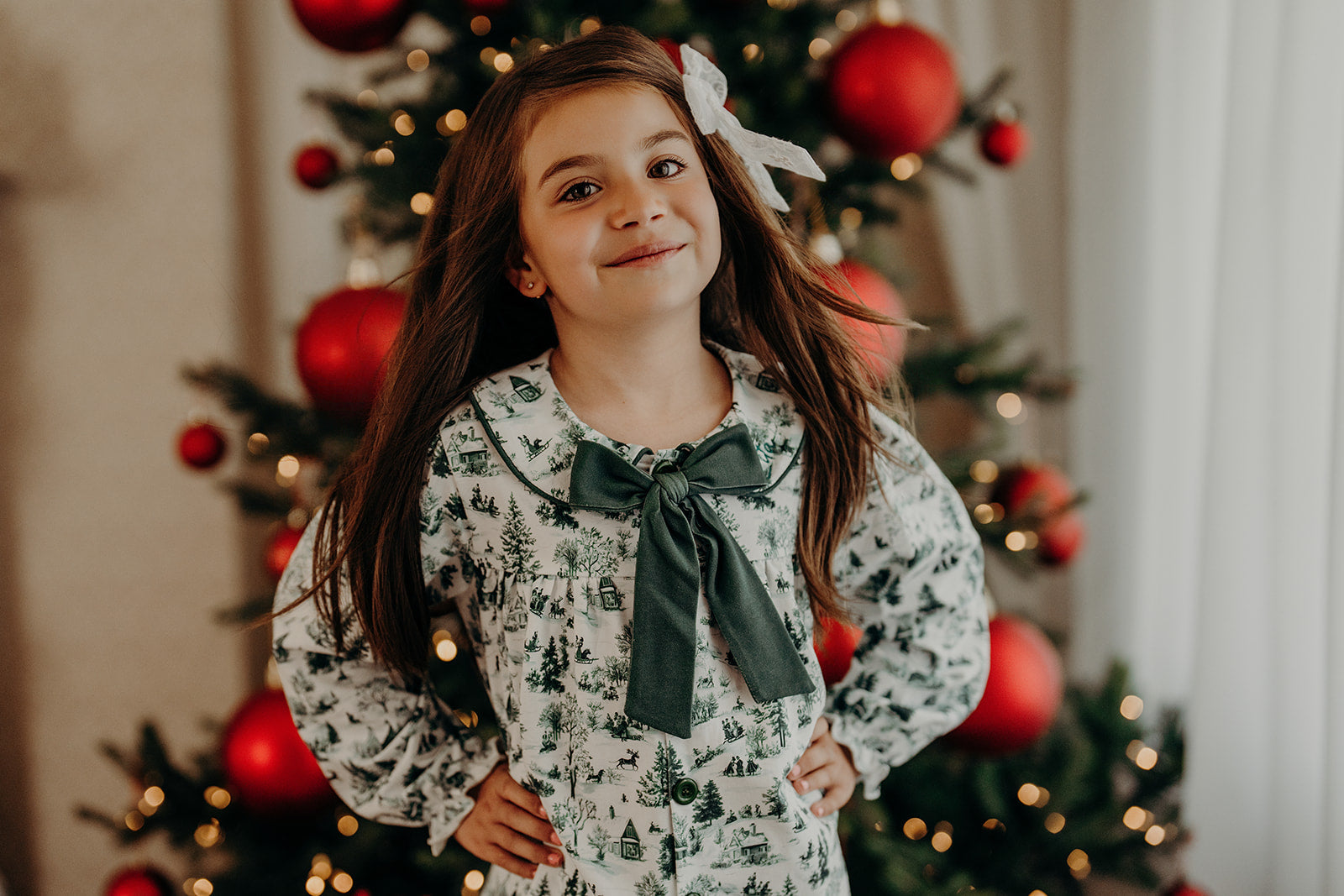 Girls Christmas PJs - Christmas Forest- €44.95 - Secure today with a €20 deposit - €24.95 due in October