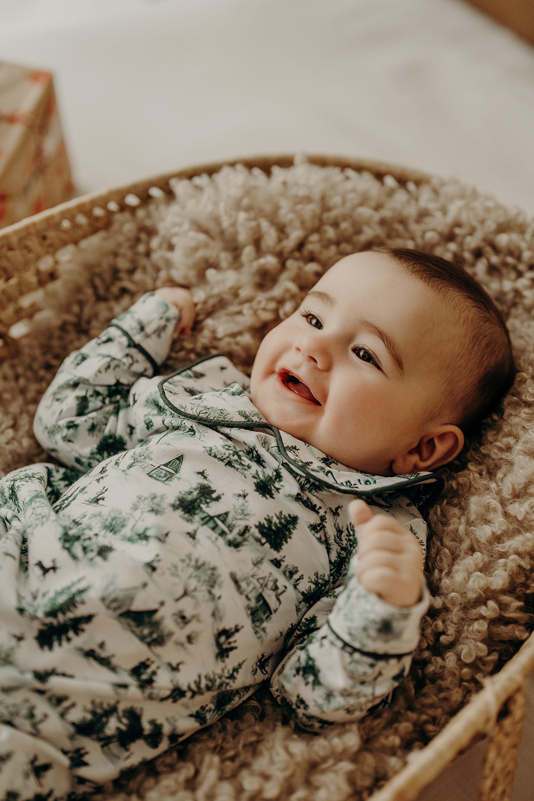 Baby Boy Romper - Christmas Forest - €39.95 - Secure today with a €20 deposit | €19.95 due in October