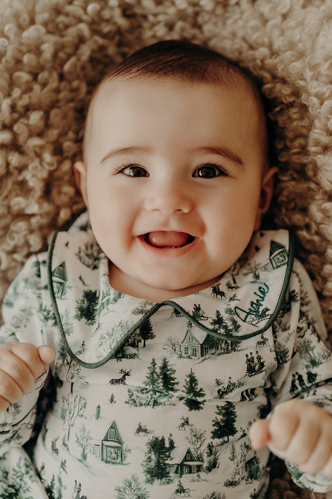 Baby Boy Romper - Christmas Forest - €39.95 - Secure today with a €20 deposit | €19.95 due in October