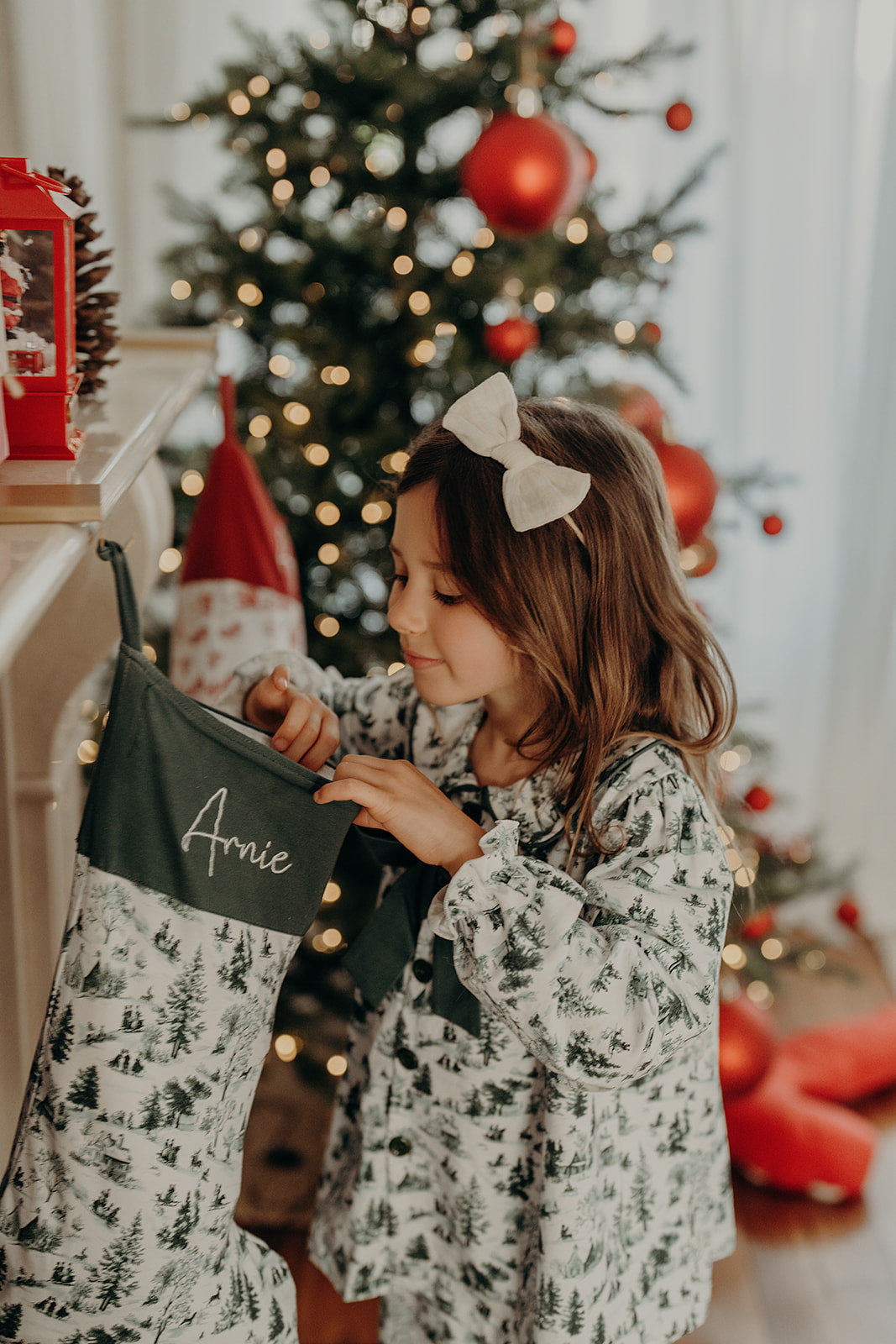 Christmas Forest Personalised Stocking- €24.95 | Secure today with a €10 deposit | €14.95 due in October